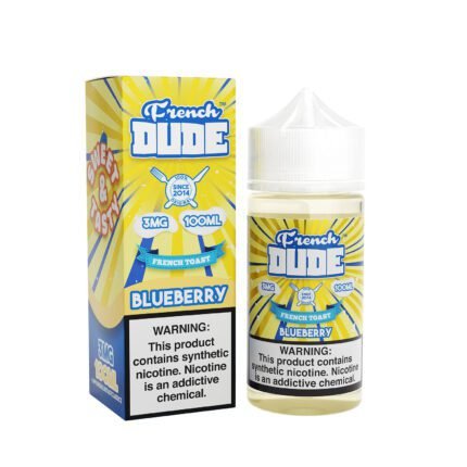Buy French Dude | Blueberry | Ejuice | Eliquid | 100 mL at Cheap Wholesale Distributor Deal Prices from ejuiceresellers.com