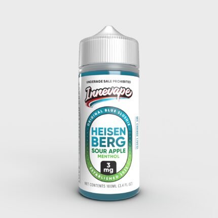 Buy Innevape | Menthol | Heisenberg | Original Blue Slushie | Sour Apple | Ejuice | Eliquid | 100 mL at Cheap Wholesale Distributor Deal Prices from ejuiceresellers.com