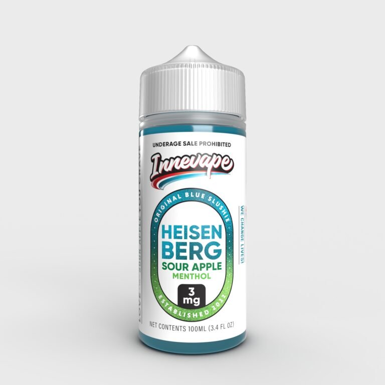 Buy Innevape | Menthol | Heisenberg | Original Blue Slushie | Sour Apple | Ejuice | Eliquid | 100 mL at Cheap Wholesale Distributor Deal Prices from ejuiceresellers.com