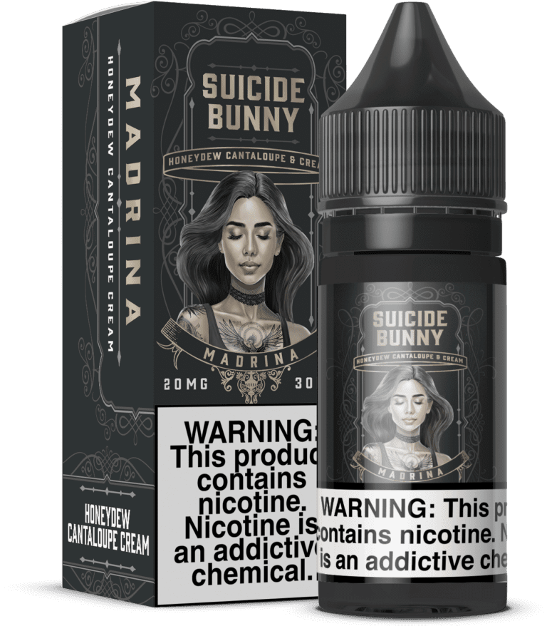Buy Suicide Bunny | Madrina |Ejuice | Eliquid | Salt | 30 ml at Cheap Wholesale Distributor Deal Prices from ejuiceresellers.com