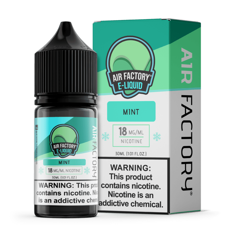 Buy Air Factory | Mint | Salts | Ejuice | Eliquid | 30 mL at Cheap Wholesale Distributor Deal Prices from ejuiceresellers.com