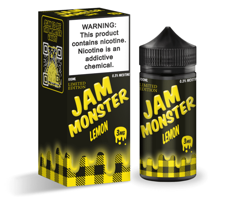 Buy Jam Monster | Lemon | Ejuice | Eliquid | 100 ml E-Juice Resellers at Cheap Wholesale Distributor Deal Prices from ejuiceresellers.com