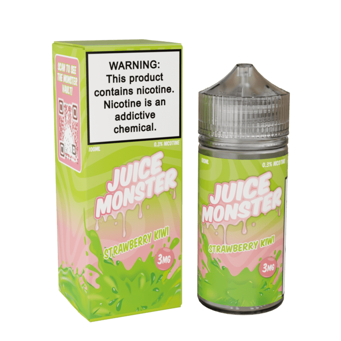 Buy Jam Monster | Juice Monster Strawberry Kiwi | Ejuice | Eliquid | 100 ml E-Juice Resellers at Cheap Wholesale Distributor Deal Prices from ejuiceresellers.com