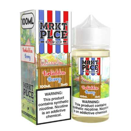 Buy MRKT PLCE | Forbidden Berry | Ejuice | Eliquid | Salt | 100 ml E-Juice Resellers at Cheap Wholesale Distributor Deal Prices from ejuiceresellers.com
