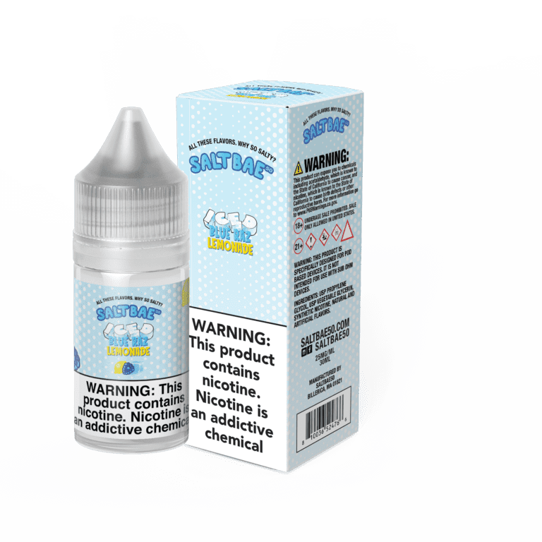 Buy Saltbae 50 | Iced Blue Razz Lemonade | Ejuice | Eliquid | Salt | 30 ml E-Juice Resellers at Cheap Wholesale Distributor Deal Prices from ejuiceresellers.com