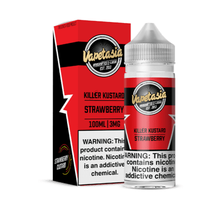 Buy Vapetasia | Killer Kustard Strawberry | Ejuice | Eliquid | 100 ml E-Juice Resellers at Cheap Wholesale Distributor Deal Prices from ejuiceresellers.com