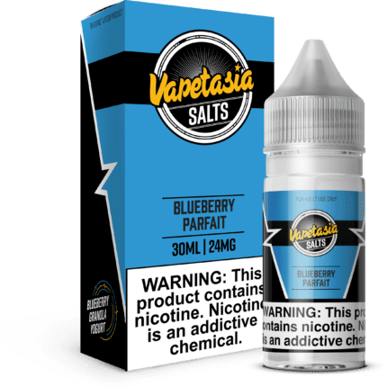 Buy Vapetasia | Blueberry Parfait | Ejuice | Eliquid | Salt | 30 ml E-Juice Resellers at Cheap Wholesale Distributor Deal Prices from ejuiceresellers.com