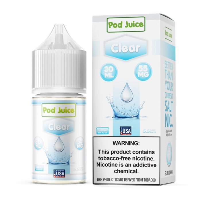 Clear by Pod Juice Salt - 30mL - Image 1