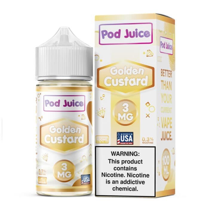 Golden Custard by Pod Juice - 100mL - Image 1