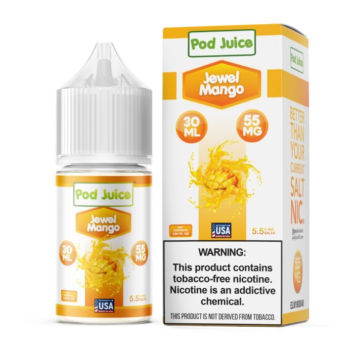 Jewel Mango by Pod Juice Salt - 30mL - Image 1