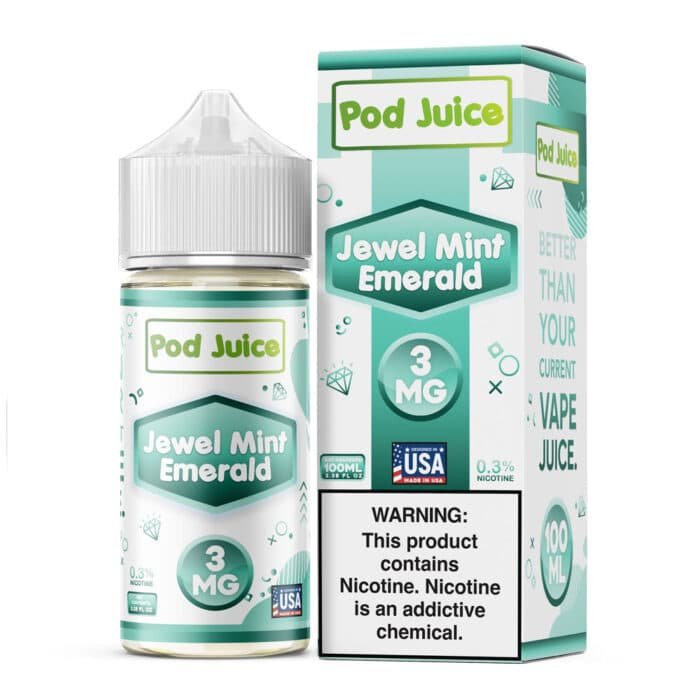 Jewel Mint Emerald by Pod Juice - 100mL - Image 1