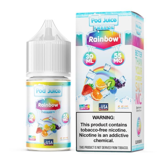Rainbow Freeze by Pod Juice Salt - 30mL - Image 1