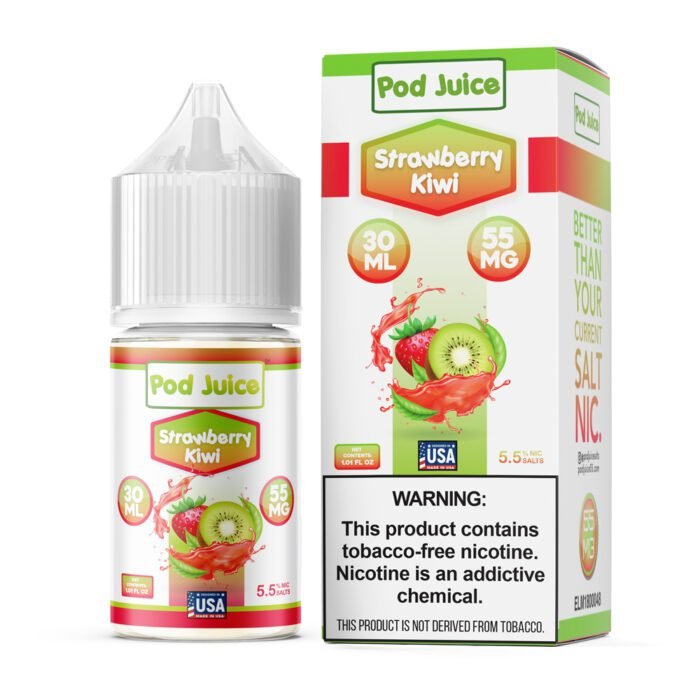 Strawberry Kiwi by Pod Juice Salt - 30mL - Image 1